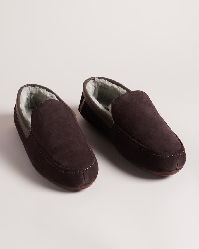 Chausson Ted Baker Moccasin Marron Homme | XOG-69324787